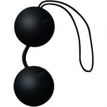 Вагинальные шарики JoyDivision «Joyballs Trend», цвет черный матовый, 15031, из материала силикон, диаметр 3.5 см.