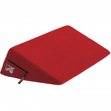 Liberator «Retail Wedge» подушка для любви малая, красная микрофибра, из материала ткань
