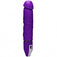 Вагинальный вибратор реалистик «Infinite Desire», фиолетовый, бренд NMC, из материала пластик АБС, цвет синий, длина 18 см.