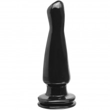 PipeDream «Basix Rubber Black» анальная втулка черная, PipeDream PD4266-23, из материала ПВХ, длина 15 см.