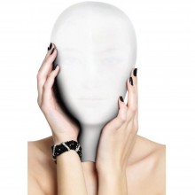 Закрытая маска на лицо «Subjugation White», Ouch SH-OU036WHI, бренд Shots Media, цвет белый