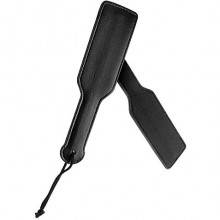 Соблазнительная шлепалка-пэдл для ролевых игр «OUCH», цвет черный, Shots Media SH-OU184PUR, длина 31 см.