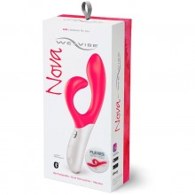 WE-VIBE «Nova Pink» женский двойной вибратор, цвет розовый, длина 21.5 см.