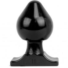 Анальная пробка большая «All Black», длина 190 мм, диаметр 110 мм, 115-AB75, бренд O-Products, из материала силикон, цвет черный, длина 19 см.