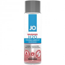 Возбуждающий лубрикант на водной основе «JO Personal Lubricant H2O Warming», 240 мл, JO40078, бренд System JO, из материала водная основа, 240 мл.