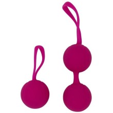 Тренажер Кегеля «Kegel Balls», цвет розовый, RA-302, из материала силикон, длина 13.5 см., со скидкой