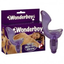 Вибромассажер клитора и половых губ «Wonderboy», бренд Orion, из материала ПВХ, цвет фиолетовый