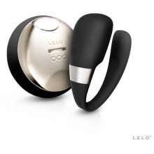 Инновационный вибростимулятор для пар «Tiani 3» с пультом управления, цвет черный, LELO LEL9354, длина 7.8 см., со скидкой