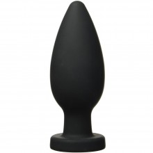 Анальная пробка «XXL», цвет черный, Tom of Finland XRTF1766, из материала силикон, длина 17.1 см., со скидкой