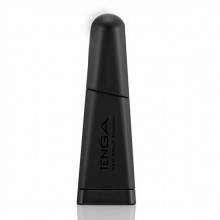 Необычный вагинально-клиторальный вибратор «Delta» от Tenga, цвет черный, E26308, из материала пластик АБС, длина 11 см.