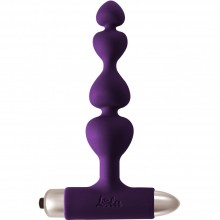 Анальная пробка с вибрацией Spice It Up «New Edition Excellence Ultraviolet», цвет фиолетовый, Lola Toys 8016-04lola, длина 15 см., со скидкой