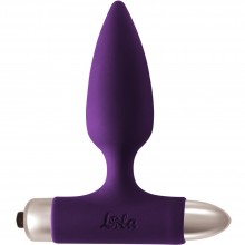 Тонкая анальная пробка с вибрацией Spice It Up «New Edition Glory Ultraviolet», цвет фиолетовый, Lola Toys 8015-04lola, бренд Lola Games, из материала силикон, длина 11 см.