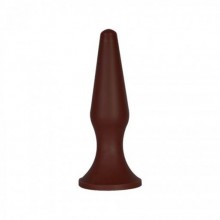 Анальная пробка из латекса коричневая, Sitabella KL-p003, бренд СК-Визит, длина 11 см., со скидкой