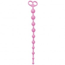 Анальный стимулятор-елочка «Juggling Ball», цвет розовый, Toyz4lovers INST4L-700913, длина 33.6 см., со скидкой