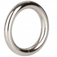Эрекционное кольцо неэластичное «Silver Ring» от компании California Exotic Novelties, диаметр 4 см, SE-1400-05-2, из материала пластик АБС, цвет серебристый, диаметр 4 см.
