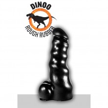Фаллоимитатор для фистинга «Зооэротика Динозавр Dilong», 115-RR08, бренд O-Products, из материала ПВХ, коллекция Dinoo Rough Rubber, длина 25 см., со скидкой
