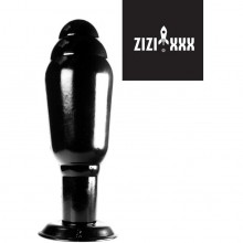 Широкий фаллоимитатор для фистинга «Malemute - Black», цвет черный, O-Products 115-ZZT29BK, из материала TPR, длина 18 см., со скидкой