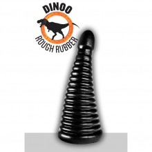 Фаллоимитатор-пробка для фистинга «Зооэротика, Динозавр Xiong», 115-RR12, бренд O-Products, из материала ПВХ, цвет черный, длина 29.5 см.