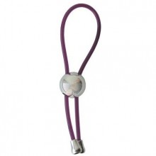 Эрекционное кольцо-лассо, цвет фиолетовый, EE-10179-5, бренд Bior Toys, коллекция Erowoman - Eroman, длина 14 см.