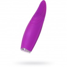 Женский клиторальный стимулятор с ресничками «Alicia», цвет фиолетовый, JOS 783019, из материала силикон, длина 15.5 см., со скидкой