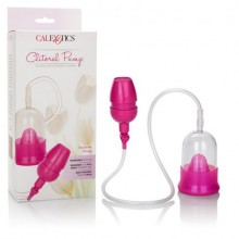 Женская вакуумная помпа для клитора «Intimate Pump Sensual Body Pump», цвет розовый, California Exotic Novelties SE-0624-05-3, бренд CalExotics, из материала силикон, длина 9 см., со скидкой