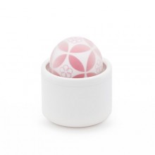 Минивибратор-шарик для клитора «Iroha Temari Hana», цвет белый, Tenga HMT-03, из материала силикон, длина 6.8 см., со скидкой