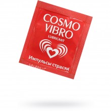 Набор саше лубриканта «Cosmo Vibro» на силиконовой основе, 3 гр х 20 шт, Биоритм 23067, из материала силиконовая основа, 3 мл.