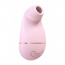 Женский нежный вакуумный массажер для клитора «Kissable Pink», цвет розовый, Irresistible IRR002PNK, длина 11 см., со скидкой