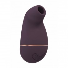 Женский вакуумный клиторальный массажер «Kissable Purple», цвет фиолетовый, Irresistible IRR002PUR, из материала силикон, длина 11 см., со скидкой