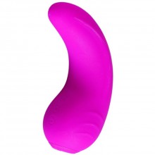 Водонепроницаемый клиторальный вибратор «Horn» с воздушной подушкой из коллекции Pretty Love, цвет фиолетовый, Baile BI-014274, длина 11.5 см.