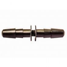 Коннектор двойной для страпона, цвет черный, Биоклон 990500, бренд LoveToy А-Полимер, из материала пластик АБС, длина 14 см., со скидкой