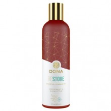 Массажное масло «Dona Essential Massage Oil Peppermint & Eucalyptus» с ароматом перечной мяты и эвкалипта, объем 120 мл, System JO JO40454, цвет прозрачный, 120 мл., со скидкой