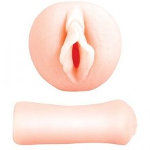 Реалистичная мастурбатор-вагина «Young Pussy To-Go», цвет телесный, Dream Toys 20936, длина 11.5 см.