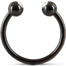 Металлическое кольцо под головку Rebel «Glans Ring», цвет черный, Orion 5342180000, длина 3.6 см., со скидкой