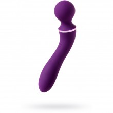 Мощный силиконовый массажер «Uma», цвет фиолетовый, Eromatica 230304, бренд Eromantica, длина 20 см., со скидкой