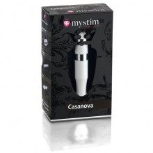 Mystim «Casanova Anal & Vaginal Probe 2 mm Plug» электростимулятор, бренд Mystim GmbH, из материала металл, длина 10 см., со скидкой