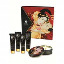 Набор эротических масел «Geisha's Secret», клубника и шампанское, Shunga 8208 SG, 30 мл.