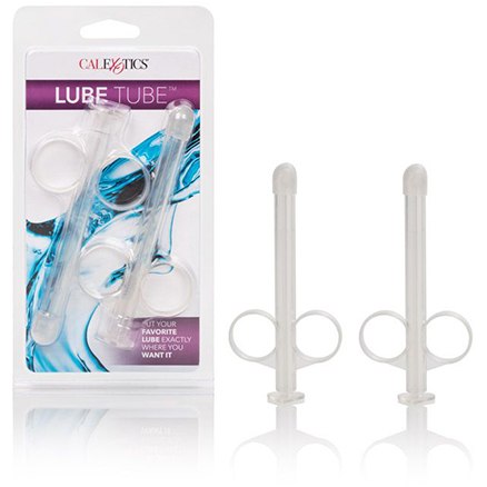 Набор шприцов для введения лубриканта «Lube Tube», цвет прозрачный, Clifornia Exotic Novelties SE-2380-00-2, бренд CalExotics, из материала пластик АБС, длина 8.3 см.
