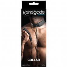 Ошейник для БДСМ Renegade «Bondage - Collar - Black», цвет черный, NS Novelties NSN-1192-13, из материала неопрен, со скидкой
