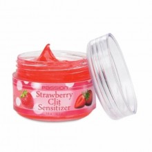 Женский стимулирующий гель для клитора «Passion Strawberry Clit Sensitizer» со вкусом клубники, объем 45.5 гр, XR Brands XRAF656, из материала водная основа, 45.5 мл.