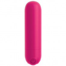 Перезаряжаемая вибропуля фиолетовая Omg «Rechargeable Bullets Play», цвет розовый, PipeDream 1793-34 PD, из материала пластик АБС, длина 7.62 см., со скидкой