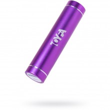 Портативное зарядное устройство серии A-Toys, объем 2400 mAh, разъем microUSB, цвет фиолетовый, ToyFa 768023, со скидкой