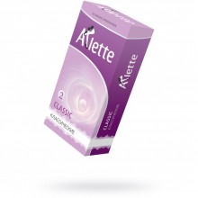 Классические презервативы «№12 Classic» из натурального латекса с фруктовым ароматом, упаковка 12 шт, Arlette 813, цвет прозрачный, длина 18.5 см., со скидкой