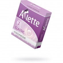 Классические латексные презервативы «№3 Classic», упаковка 3 шт, Arlette 802, цвет прозрачный, длина 18.5 см., со скидкой