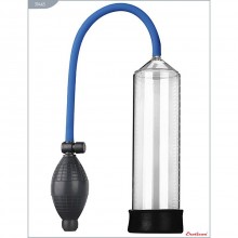 Помпа вакуумная «Eroticon Pump X1» с грушей, цвет прозрачный, 30465, из материала пластик АБС, длина 20.5 см., со скидкой