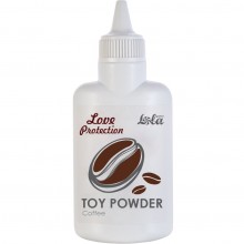 Пудра для игрушек ароматизированная «Love Protection Coffee» с ароматом кофе, объем 30 гр, Lola Toys 1828-01Lola, 30 мл., со скидкой