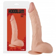 Реалистичный фаллос с розовой заостренной головкой «Hoodlum Dong», длина 28 см, 0530786, бренд Dream Toys, длина 28 см.