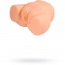 Искусственная вибровагина: вагина и анус, XISE XS-MA50005, из материала TPR, длина 25 см., со скидкой