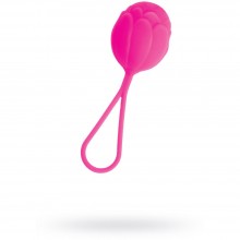 Вагинальные шарики со смещенным центром тяжести, ToyFa A-Toys 764002, из материала силикон, цвет розовый, длина 10.5 см., со скидкой