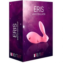 Небольшой женский вибростимулятор «Eris» от компании RestArt, цвет розовый, RA-321, из материала силикон, длина 12.3 см.